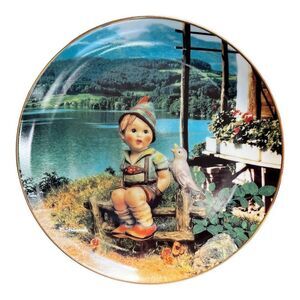 Danbury Mint Hummel June‎ "Carefree Days" Collector Plate new